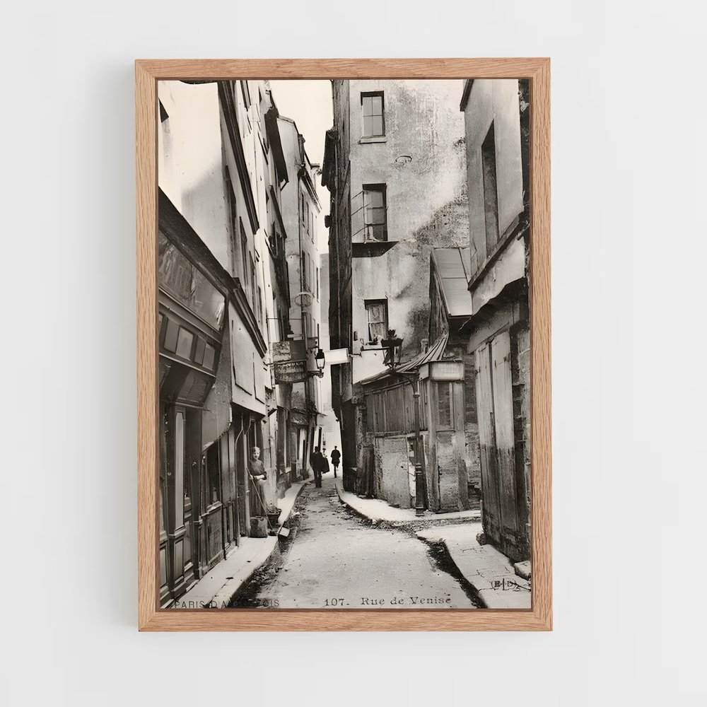 Poster Rue Étroite – affiche Jeux Olympiques (vue 4)